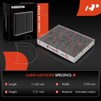 Set of 2 Engine & Cabin Air Filters for BMW 530e 2018–2023
