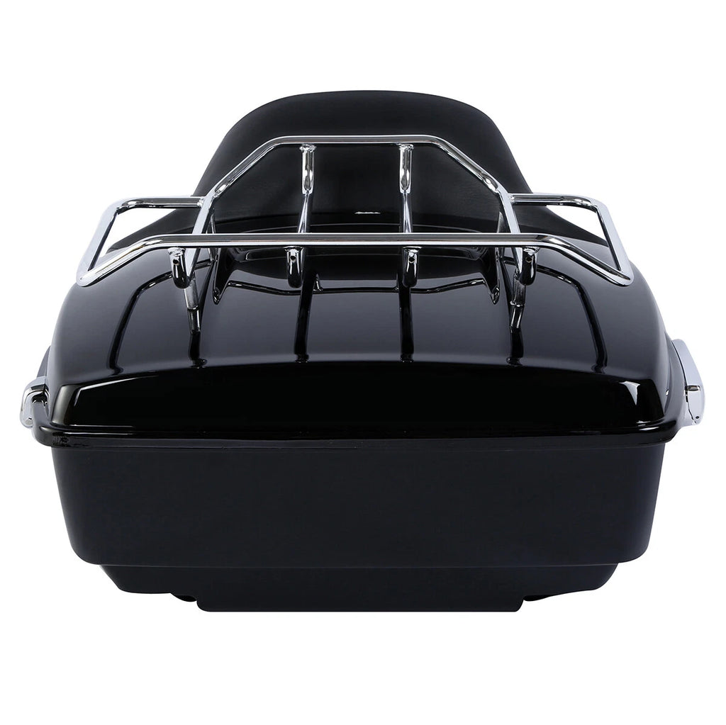 King Trunk Backrest & Mount Rack for Harley Touring Electra Glide (2014–2026)