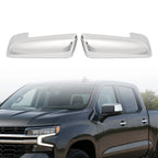 Chrome Replacement Mirror Covers for Chevy Silverado/GMC Sierra 1500 (2025)