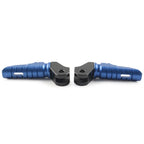 CNC Front Foot Pegs Pedal Blue for T100 T120 (2016-2022)