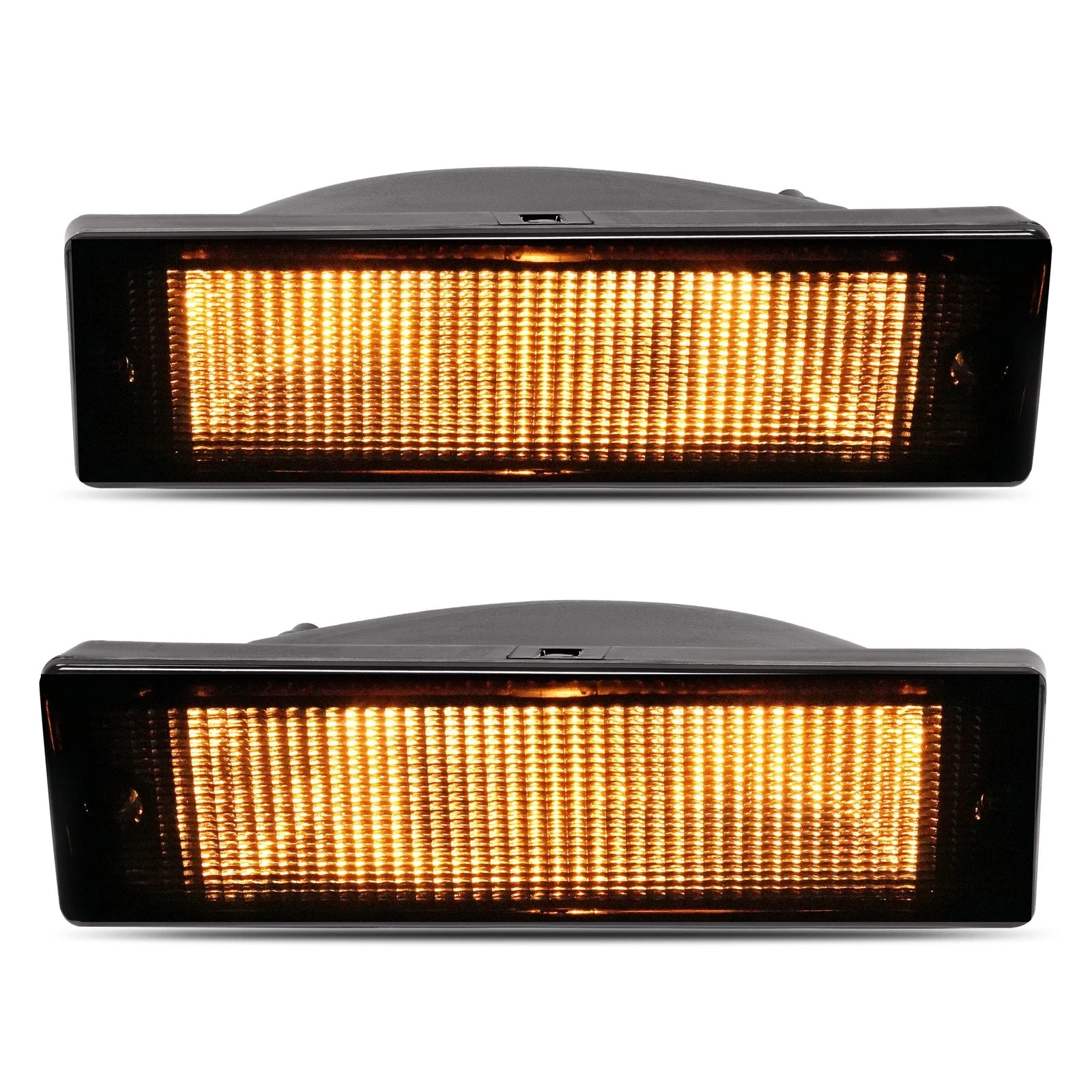 Set of 2 Smoke Turn Signal Lights for Nissan D21 Pathfinder (1988–1997)
