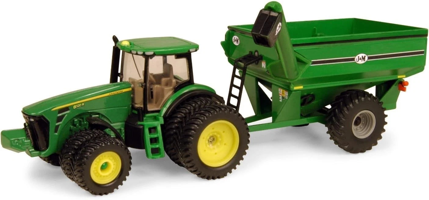 1:64 John Deere 8320R Tractor with Grain Cart (Ertl 45236)