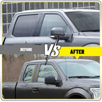 Gloss Black Pillar Cover Posts for Ford F150 (2015–2023)