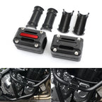 2X Motorcycle Frame Protectors for (22/25/28mm)