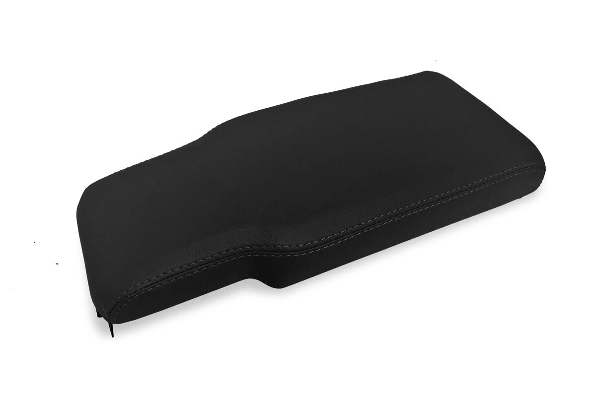 Console Lid Cover for Lincoln Town Car (2003–2011) Black PVC Leather
