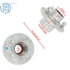 Set of 4 Trailer Hub Kits for 3500 lbs Axles (5 on 4.5")