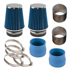 Blue Cold Air Intake System Kit for Mercedes C300 (2008–2012)