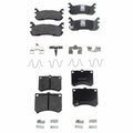 Set of 4 Semi-Metallic Brake Pads for Ford Escort (1997–2003)