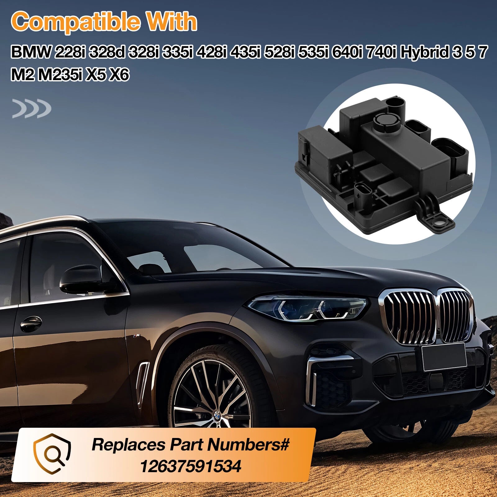 Integrated Power Distribution Module for BMW 328i 335i 428i 535i X6 (2010-2017)