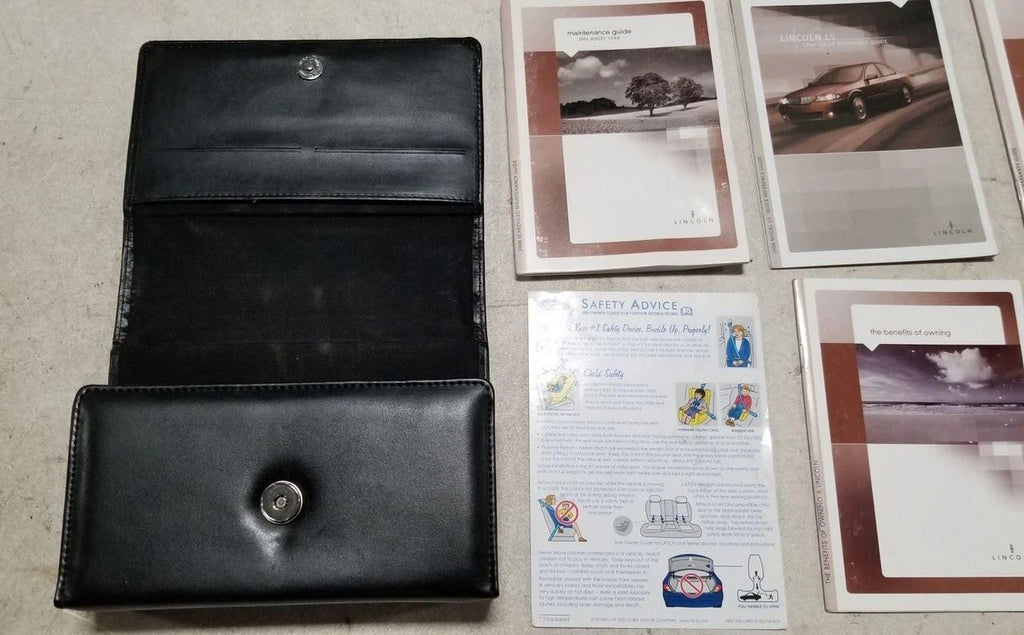 Owner's Guide Manual for Lincoln LS (2006) with Inserts and Case