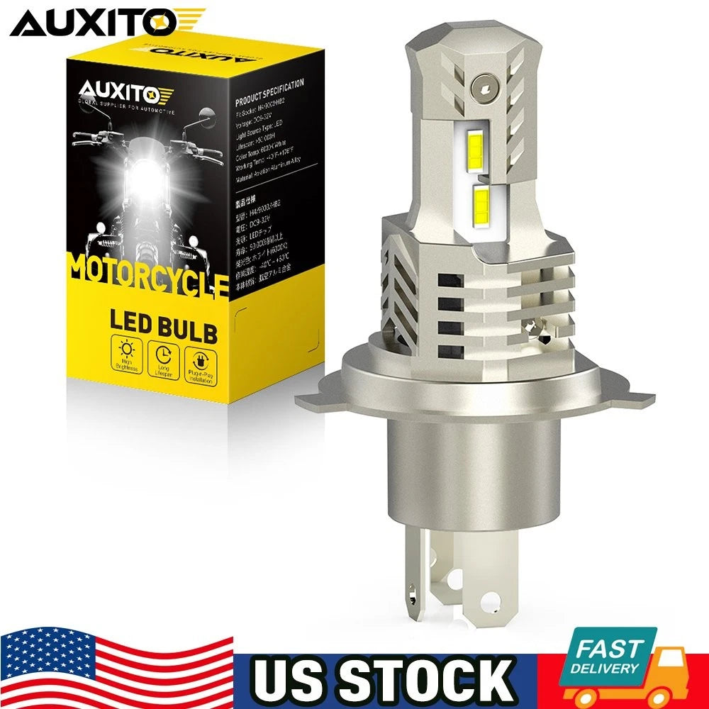 AUXITO H4 9003 LED Headlights Conversion Kit (6500K White) for