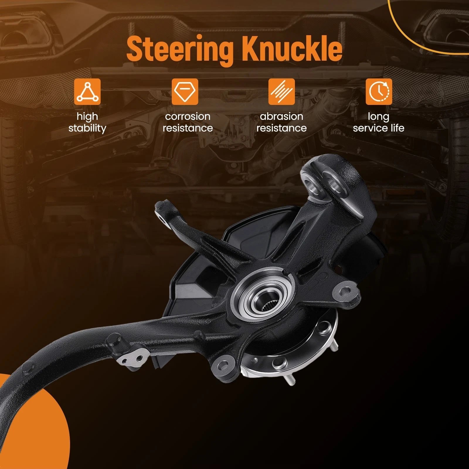 Front Right Steering Knuckle Assembly for Ford Fusion (2006–2012) 698-408