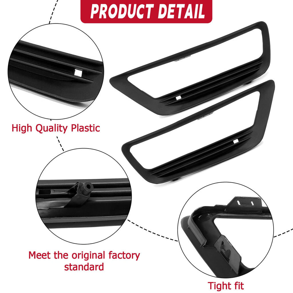 Fog Light Cover Trim Bezel Pair for Honda Accord (2013–2015)
