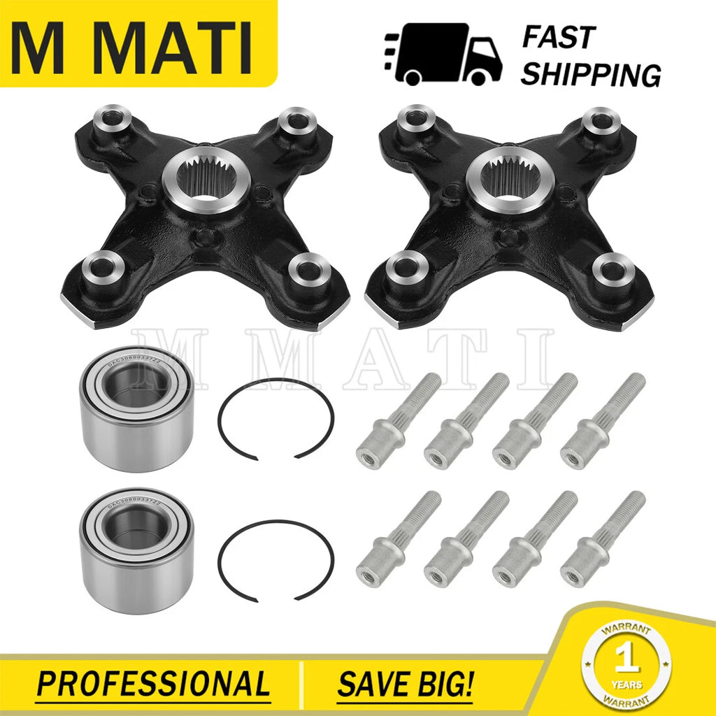 Front/Rear Wheel Hubs & Bearings Studs for Can-Am Outlander 1000/1000R (2012–2020)