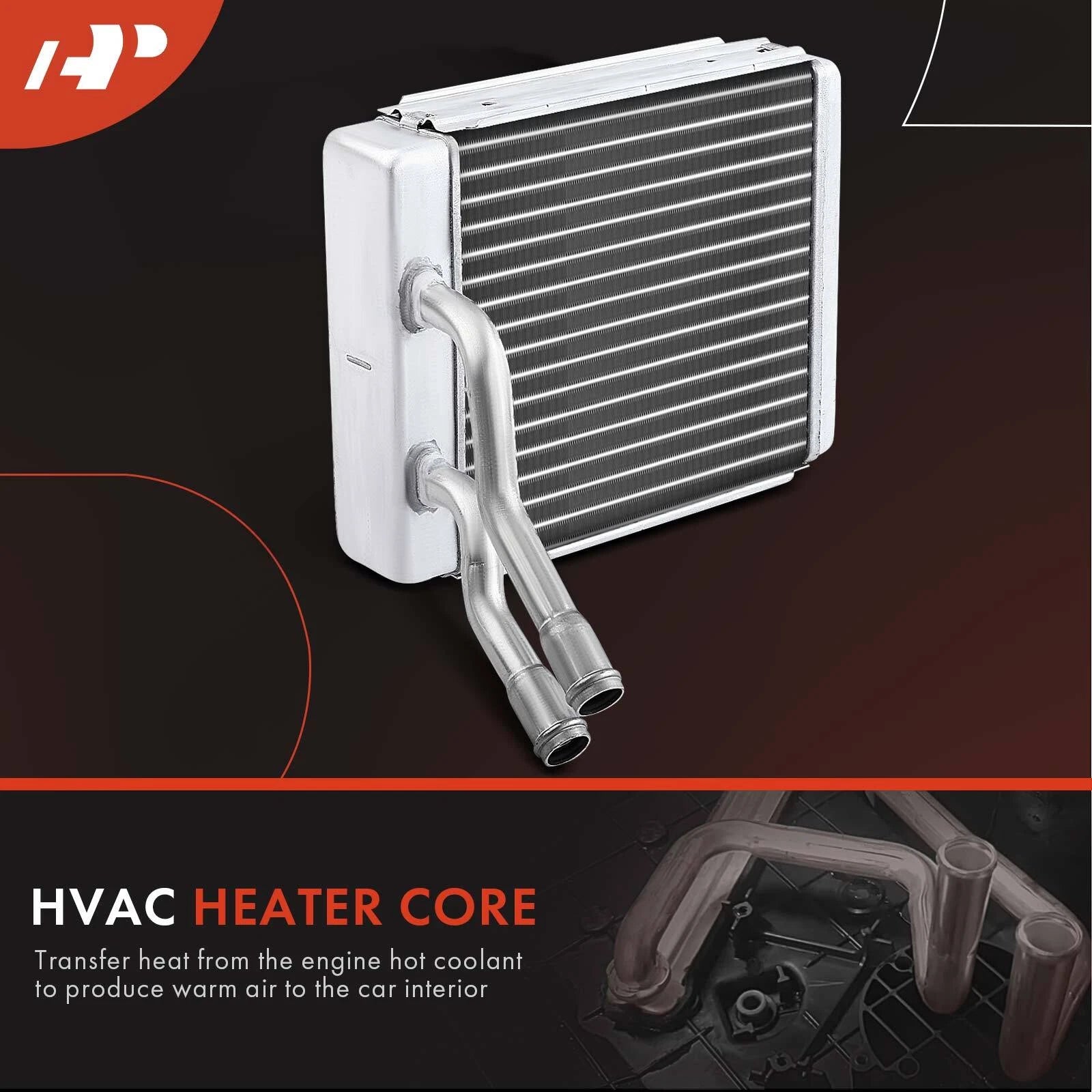 HVAC Heater Core for Ford Crown Victoria, Lincoln Continental (1998–2000)