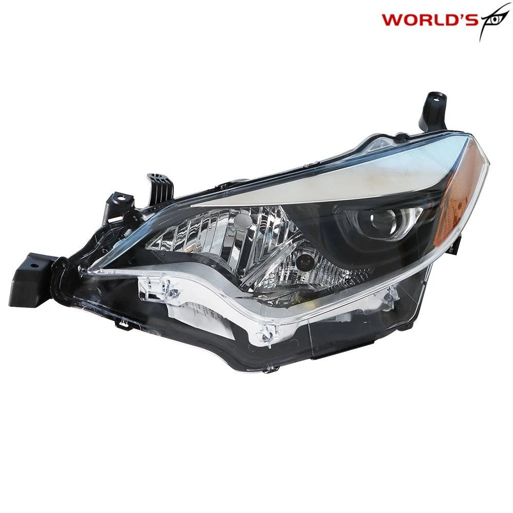 Set of 2 Halogen Clear Headlights for Toyota Corolla (2014–2016)