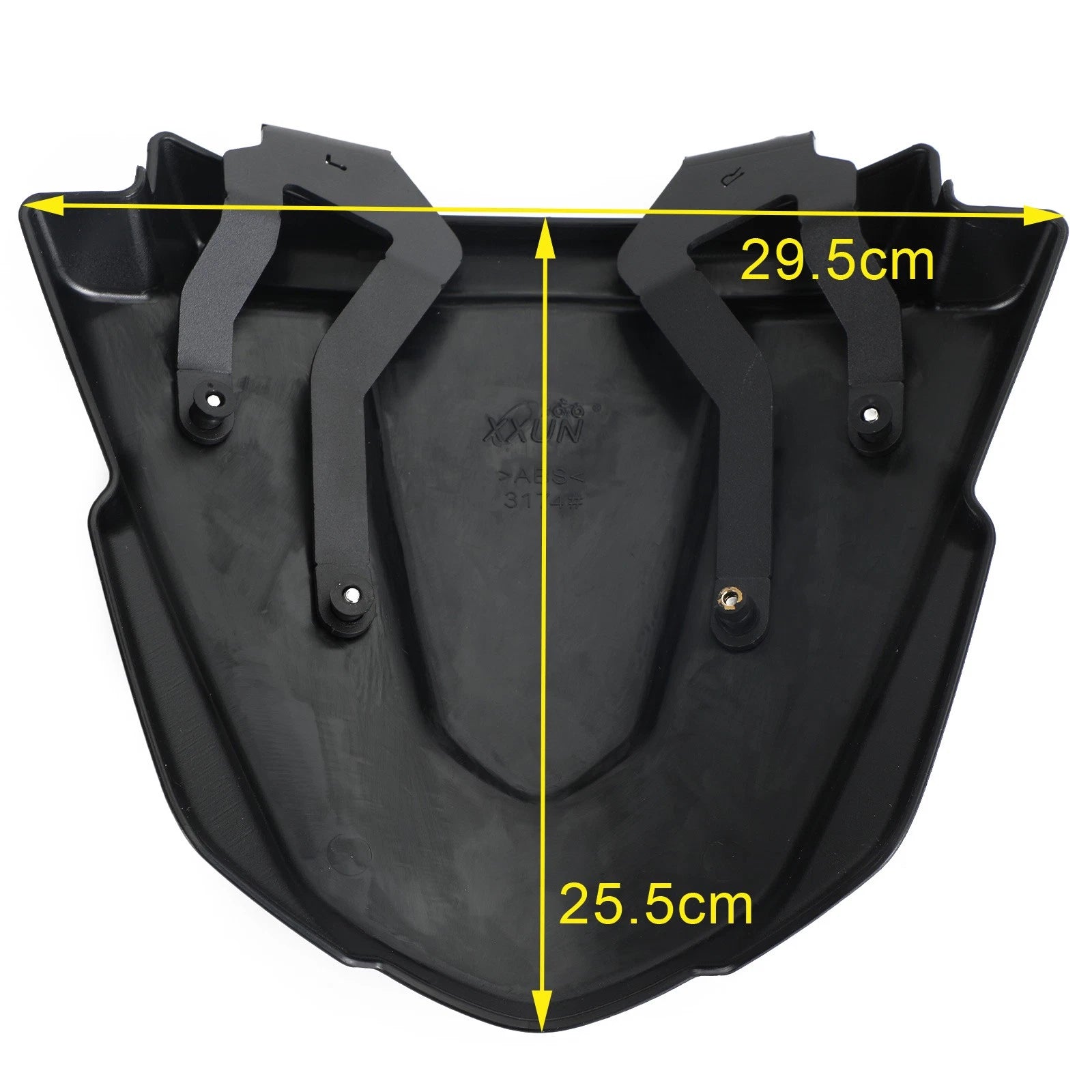 Mudguard Extension Cover for Yamaha XT1200Z (2014–2021) Black