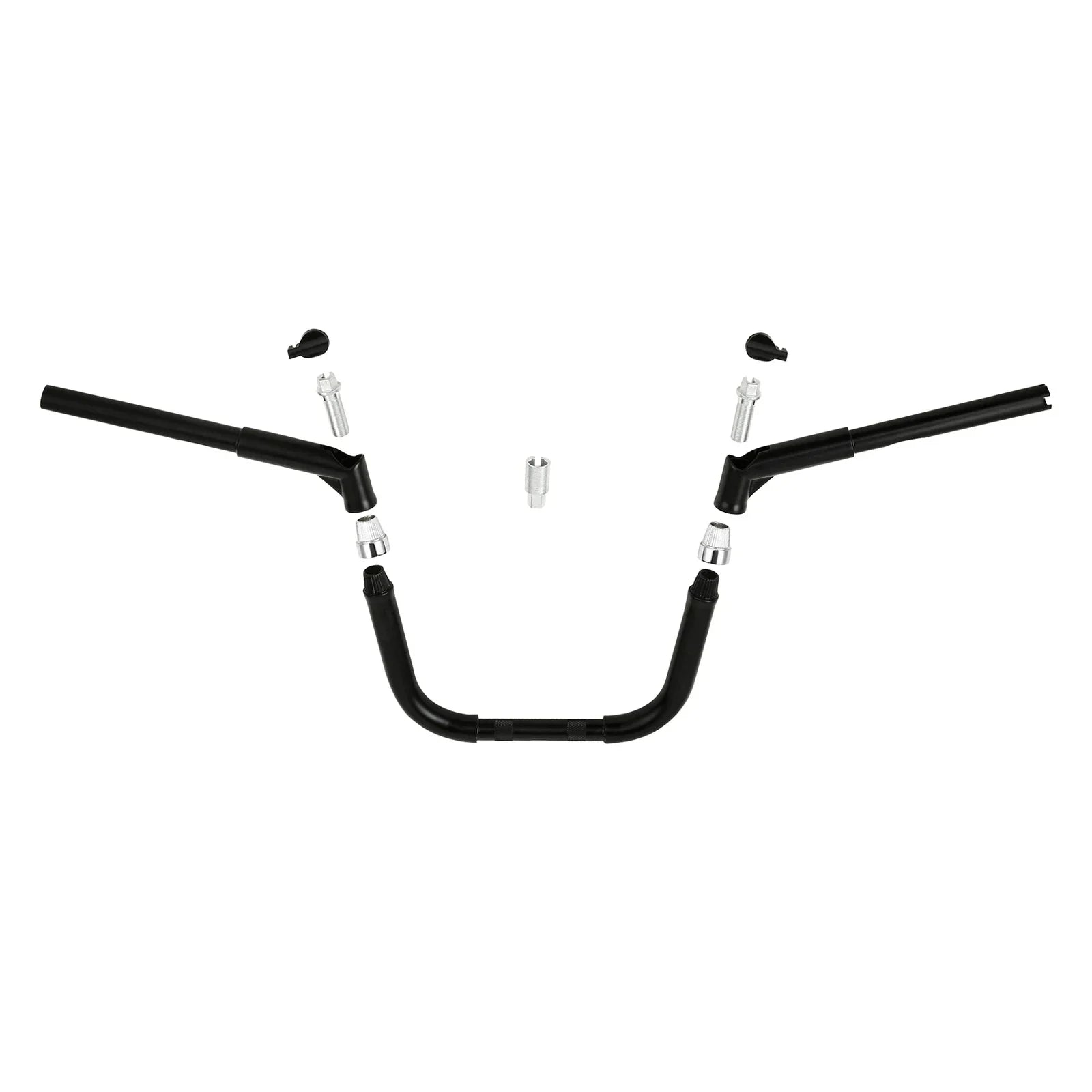 12" Rise 1-1/4" Adjustable Handlebar for Harley Dyna Fat Bob Low Rider (2008-2017)