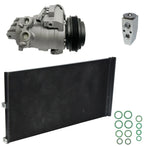AC Compressor Kit With Condenser Replacement for Ford Expedition 3.5L (2017–2020)