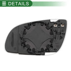 Heated Right Side Mirror Glass for Audi A8 (2002–2008)