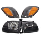 Set of 2 Headlights for Toyota Tundra (2000–2004) Left + Right