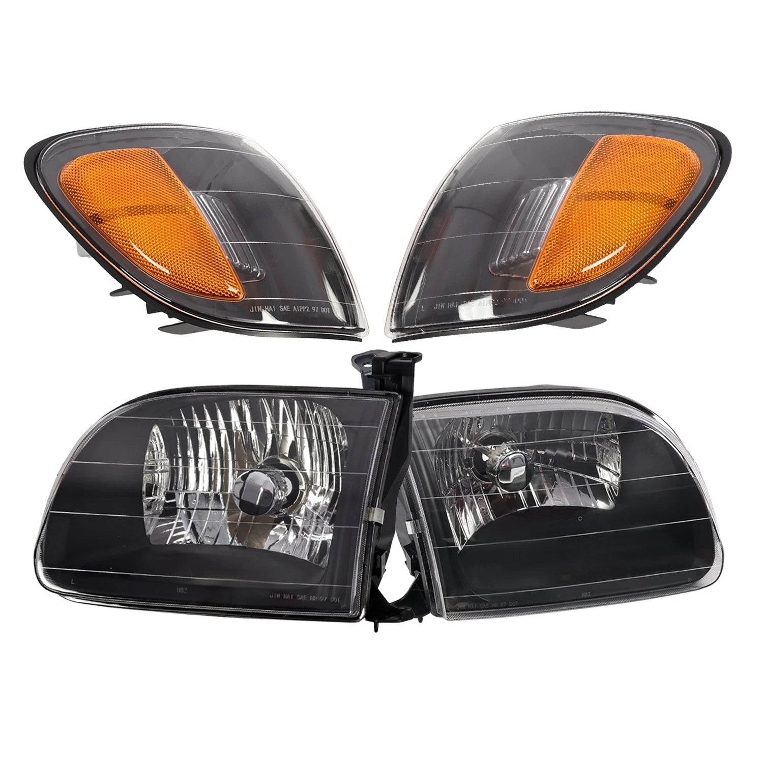Set of 2 Headlights for Toyota Tundra (2000–2004) Left + Right