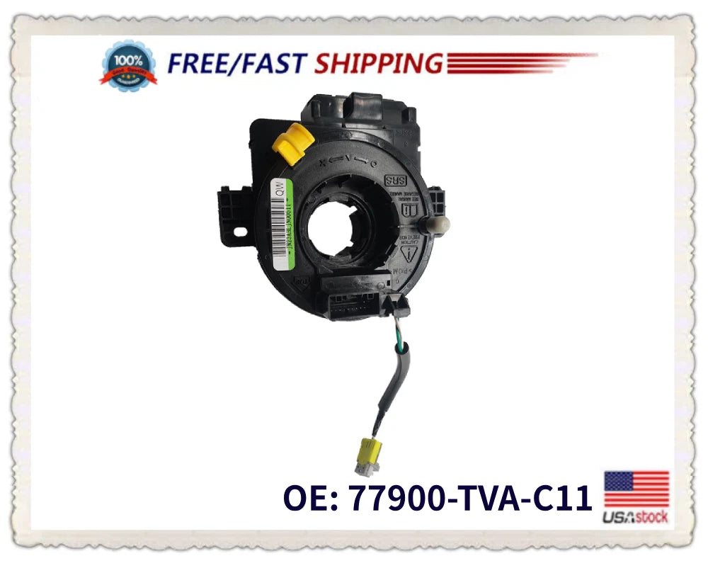 Clock Spring 77900-TVA-A12, 77900-TVA-A11, 77900-TVA-C11 for Honda Accord (2018–2022)