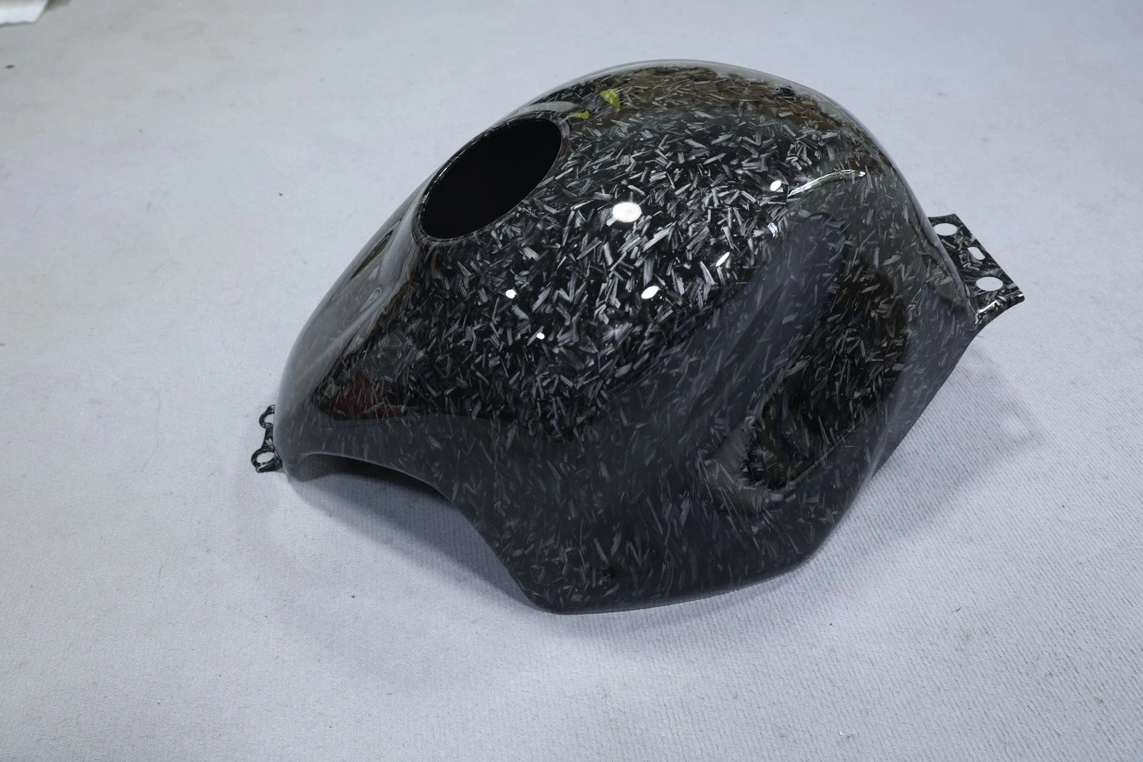Forged Carbon Fiber Gas Fuel Tank Cover for Honda CBR600 F4i (2001–2007)