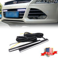 2X Ultra Slim LED Fog/Daytime Running Lights for Universal Fit 