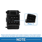 Front Power Window Switch for Chevrolet Impala Monte Carlo (2000–2005) No. 10285502