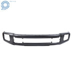 Black Steel Split Front Bumper for Ford F250 F350 (2020–2022) with Fog Light Holes