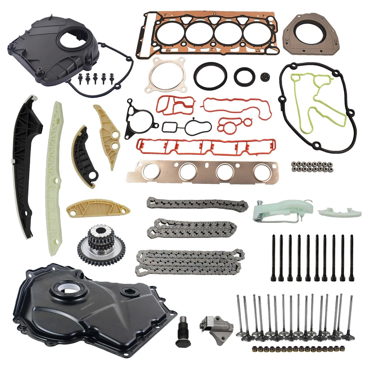 Engine Rebuild Timing Cover Kit for Audi A4 A6 Q5 TT (2008–2016)