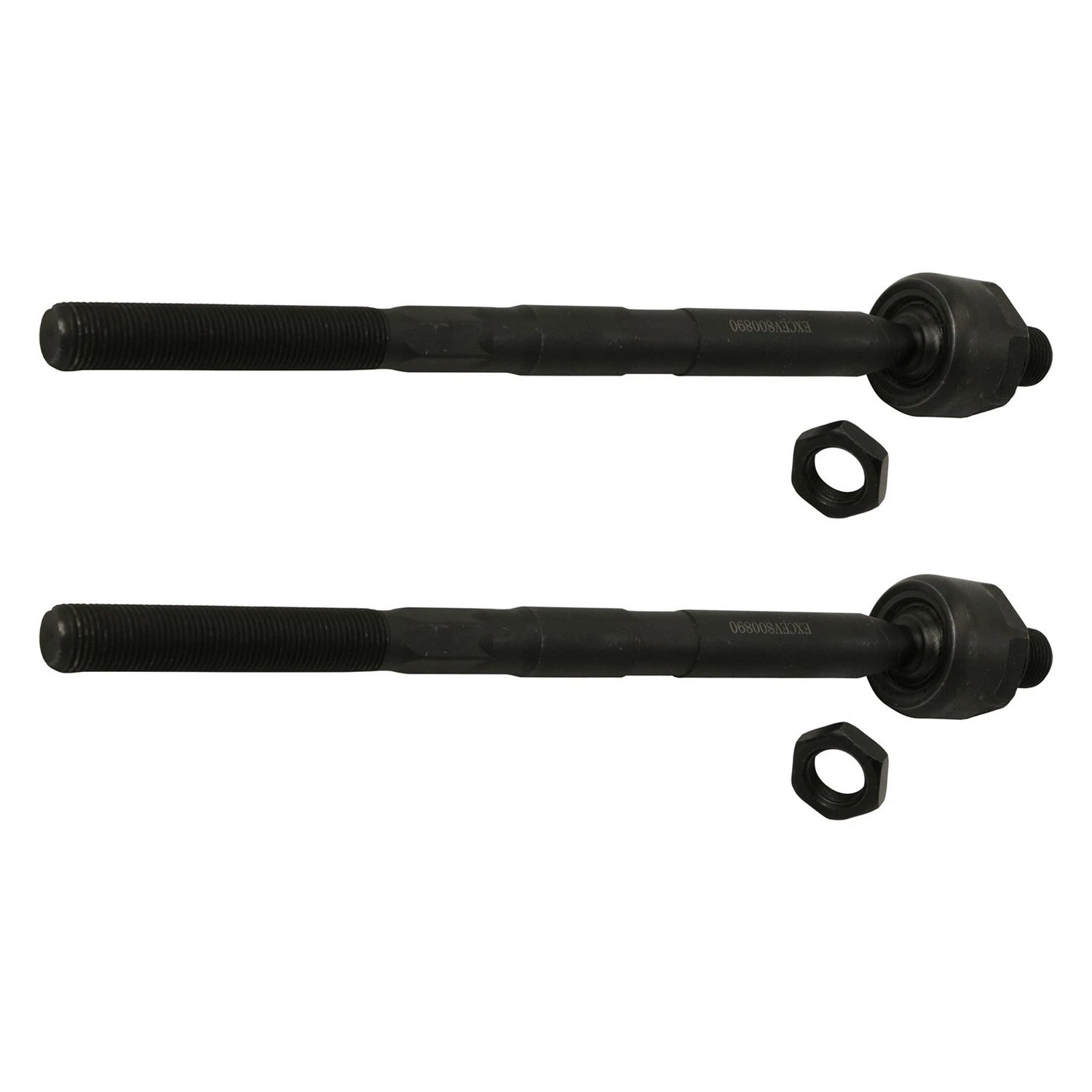 2X Moog Front Inner Steering Tie Rod End Kit for Dodge Jeep Liberty Nitro (2002–2012)