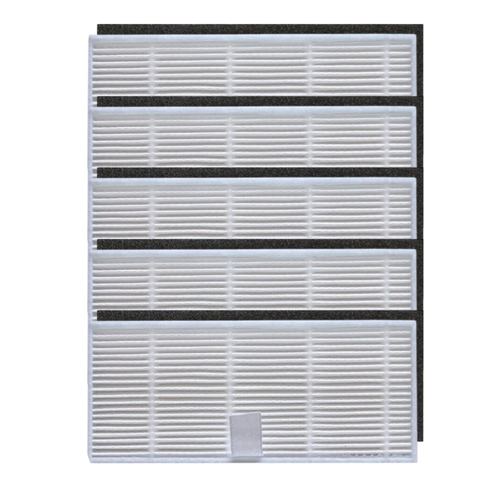 Set of 5 Replacement Filters for Ultenic T10 PRO Robot Vacuum