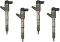 Set of 4 Fuel Injectors 0445110231 2P0130201 for VW Mannheim Deutz