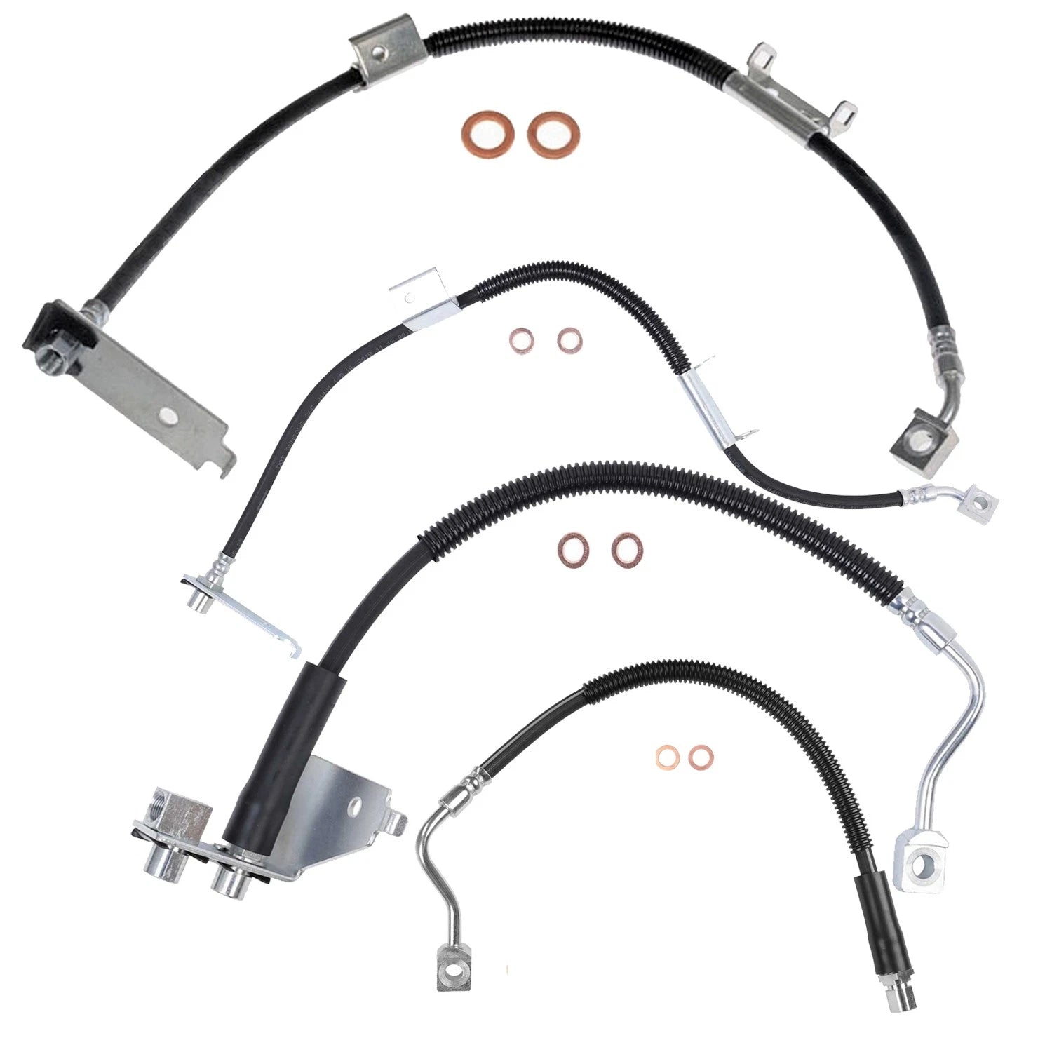 Sunsong Brake Hydraulic Hose Kit Set of 4 for Express 1500 (2008)