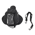 Front Fuel Tank Bag for Universal Motorcycle (1PC) - Touchable Navigation, Black