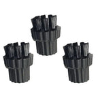 Set of 3 Replacement Brush Heads for Steam Mop X700