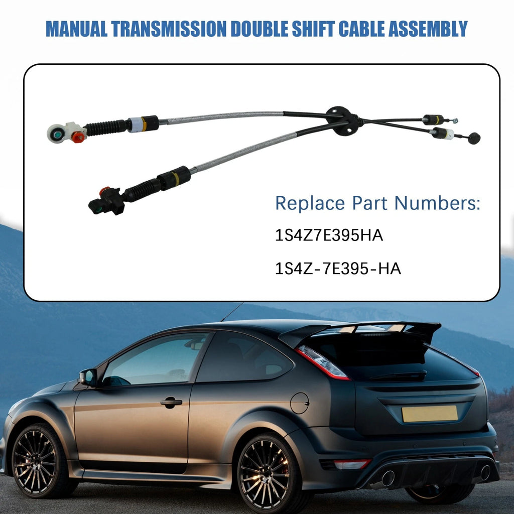 Manual Trans Double Shift Cable Assembly for Ford Focus (2001-2002)