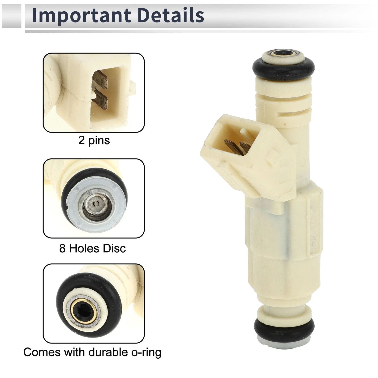 Fuel Injector No.0280157157/16450-R2A-M01 for Honda HR-V (2016) 1 Pc Beige