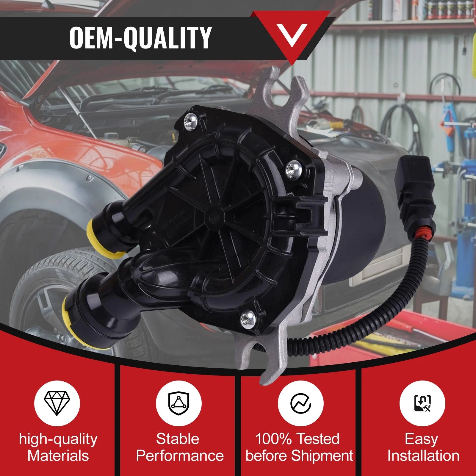 Secondary Air Injection Smog Pump for Audi RS5 VW CC Jetta Beetle (2007-2018)