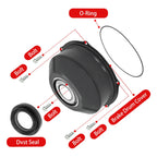 Rear Brake Drum Cover Kit for Honda Fourtrax 300 (1988–2000) TRX300 TRX300FW