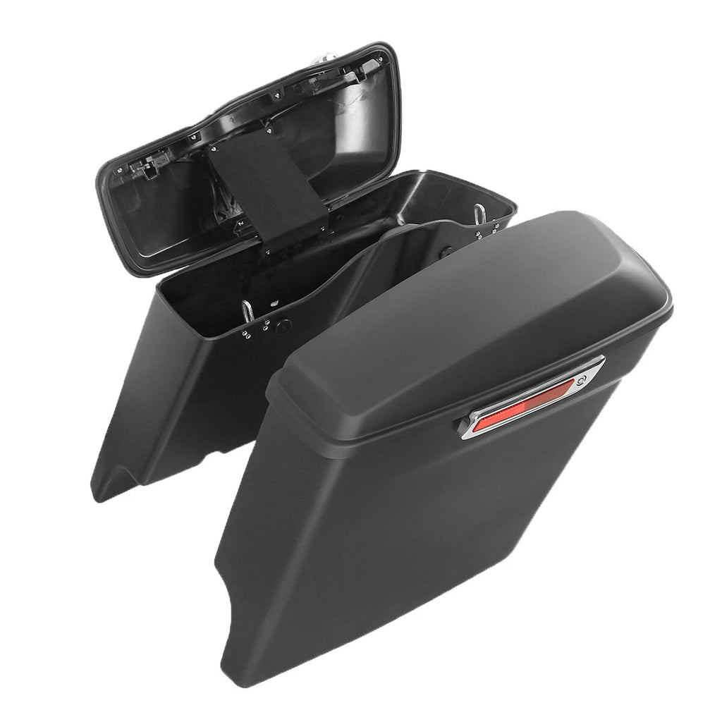 5" Hard Stretched Saddlebags for Harley Touring Road Glide (2014–2024)