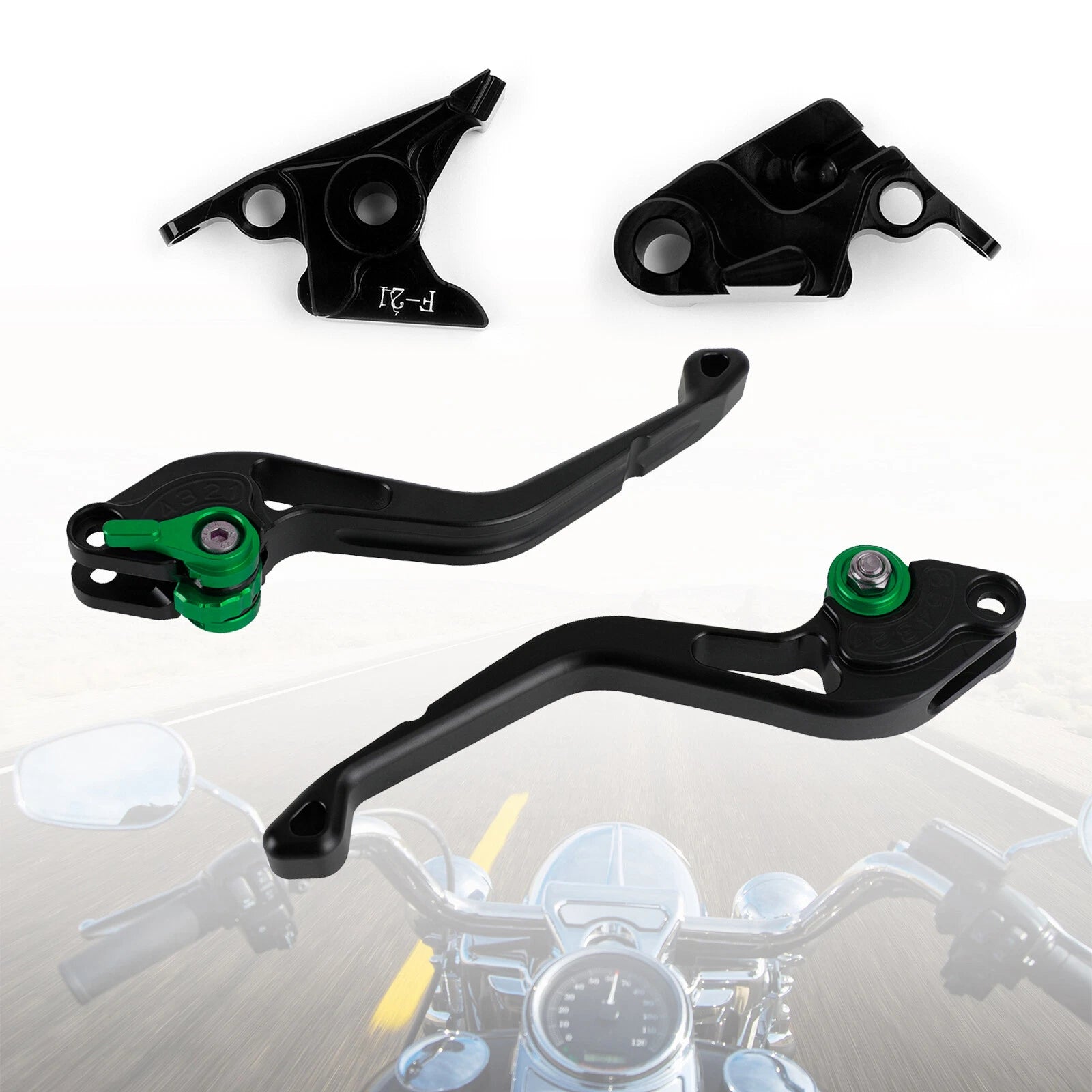 Short Clutch Brake Lever for Kawasaki Z900 (2017–2018) T9