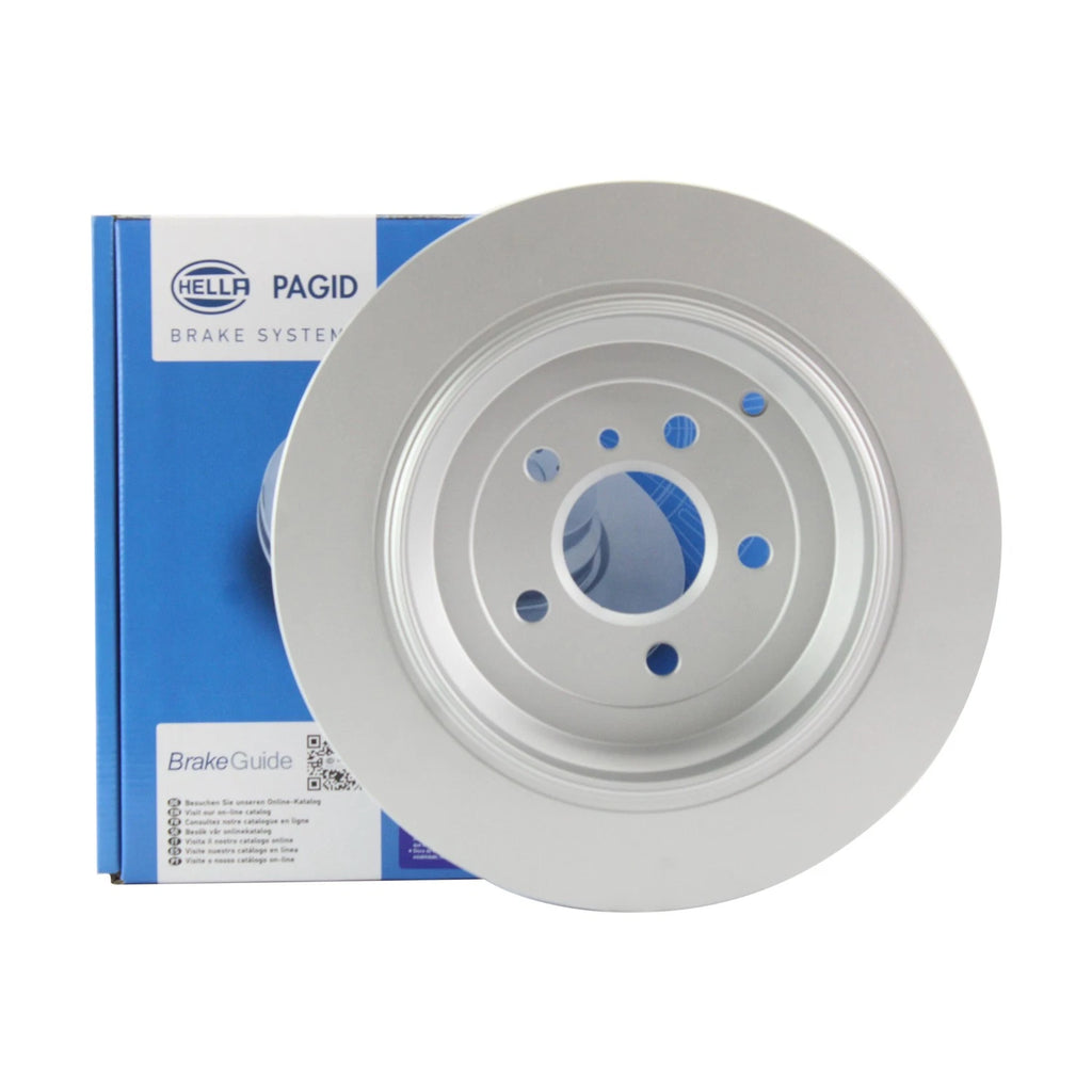 Hella Pagid 330mm Rear Coated Disc Brake Rotor for Mercedes X164 W164 W251
