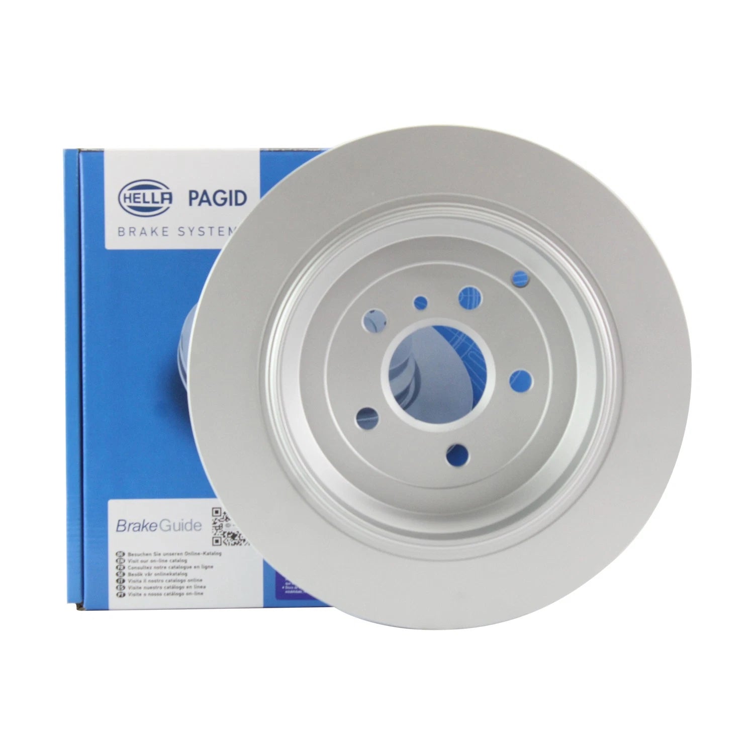 Hella Pagid 330mm Rear Coated Disc Brake Rotor for Mercedes X164 W164 W251