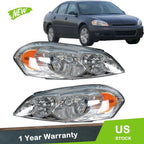 Headlights Set of 2 for Chevrolet Impala (2006–2016)
