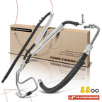 2X Power Steering Pressure & Return Hose for Chevy Malibu (2004–2023)