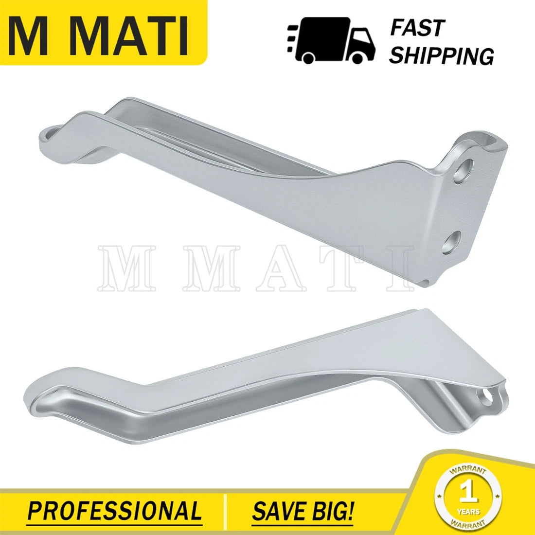 Set of 2 Rear Fender Bracket Mounts for Kawasaki KFX450R (2008–2014)