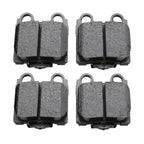 Set of 4 Akebono ProAct Rear Ceramic Disc Brake Pads for GS300 GS400 GS430 IS300 SC430 (1998–2005)
